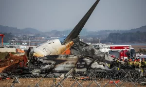 Avião bate em muro na Coreia do Sul e deixa 179 mortos