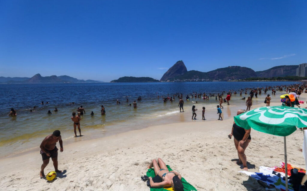 Rio de Janeiro registra 41°C e se mantém no Nível de Calor 3