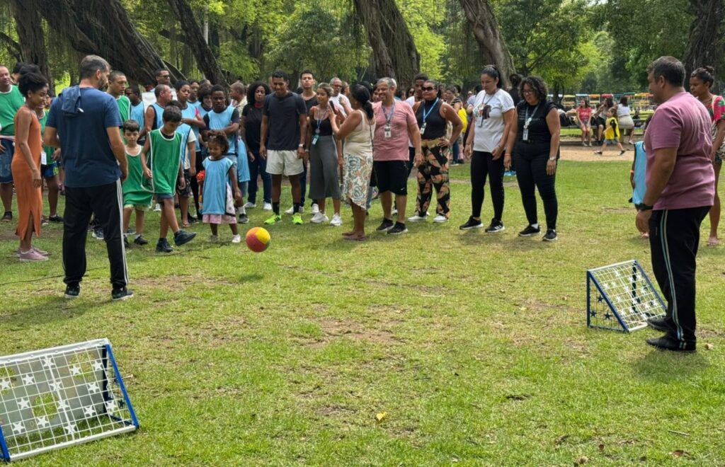 Quinta da Boa Vista é palco de piqueniques e atividades para pessoas com deficiência