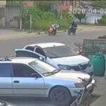 Crime foi na Avenida Abílio Augusto Távora, na altura da Praça de Cabuçu — Foto: Reprodução