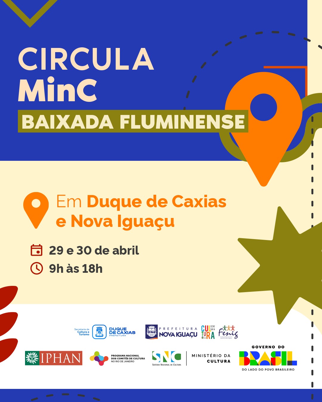 Cultura em Movimento: Baixada Fluminense se torna palco de escuta, formação e fortalecimento das políticas culturais