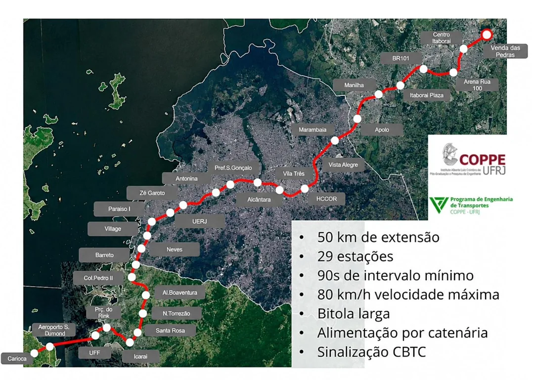 Metrô sob a Baía de Guanabara: projeto da Linha 3 pode transformar a mobilidade no Rio de Janeiro