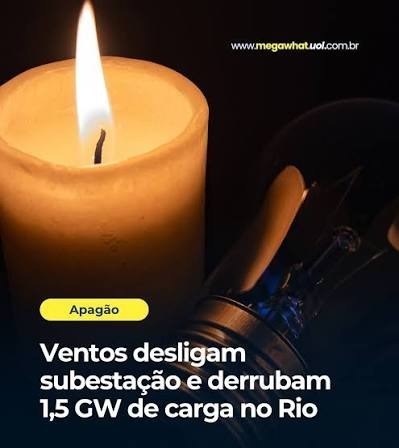 APAGÃO NO RJ VIRA ALVO DE INVESTIGAÇÃO APÓS DIAS DE TRANSTORNOS
