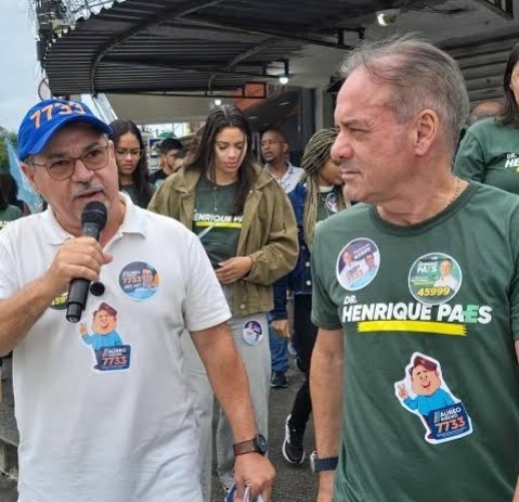 VICE-PREFEITO DE QUEIMADOS ZAQUEU TEIXEIRA FECHA COM O MÉDICO DR. HENRIQUE PAES E REFORÇA DOBRADINHA QUE PODE LEVAR A SAÚDE DA BAIXADA PARA A ALERJ